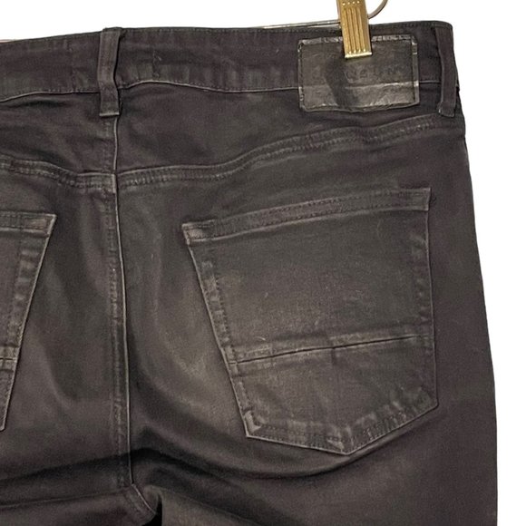 Pacsun Los Angeles Men's Jeans Size 32W x 32L Black Skinny Denim Casual - Picture 5 of 13